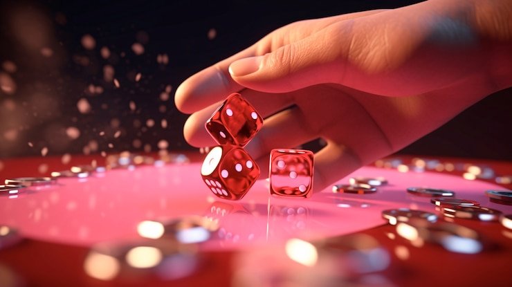 Close-up of roulette betting layout and table interface on ldbplay login